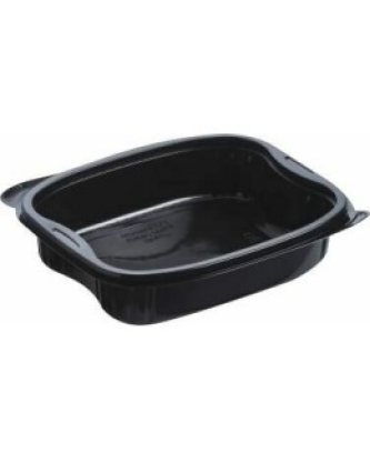 Barquette plastique noire Bistro 900 ml - par 20