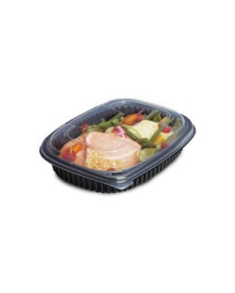 Barquette plastique noire Cookipack 800 ml - par 320