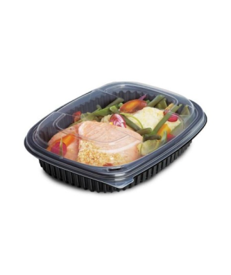 Barquette plastique noire Cookipack 800 ml - par 320