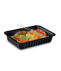 Barquette plastique noire scellable 1000 ml - par 100