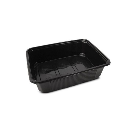 Barquette plastique noire scellable PROchef 750 ml - par 300