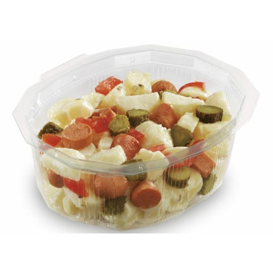 Barquette plastique transparente à couvercle Multipack 1000 ml - par 240