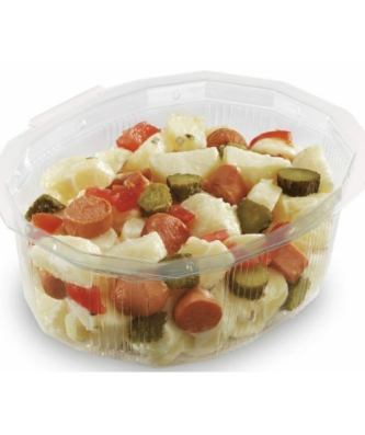 Barquette plastique transparente à couvercle Multipack 1000 ml - par 240