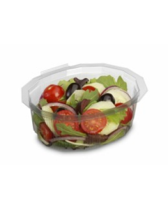 Barquette plastique transparente à couvercle Multipack 500 ml - par 420