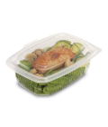 Barquette plastique transparente avec couvercle Ondipack 800 ml - par 300