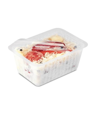 Barquette plastique transparente scellable 1500 ml - par 100