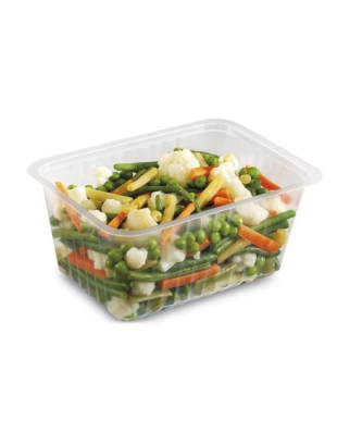 Barquette plastique transparente scellable 2000 ml - par 100