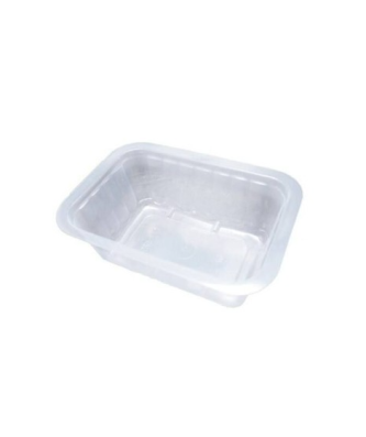 Barquette plastique transparente scellable 375 ml - par 100