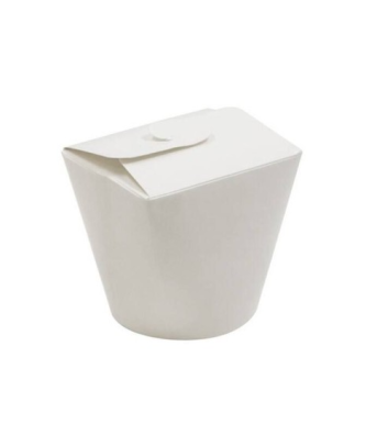 Boîte à pâtes carton blanche 480 ml - par 50