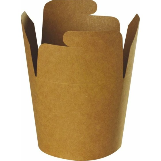 Boîte à pâtes kraft brun 780 ml - par 50