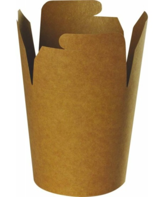 Boîte à pâtes kraft brun 960 ml - par 50