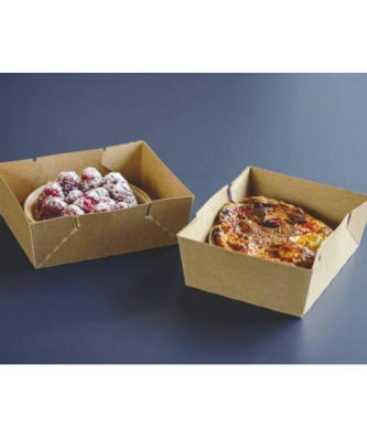 Boîte carton avec couvercle 17 x 12 x 5,5 cm - par 25