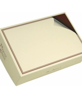 Boîte pâtissière carton "Votre Artisan" 26 x 18 x 8 cm - par 50