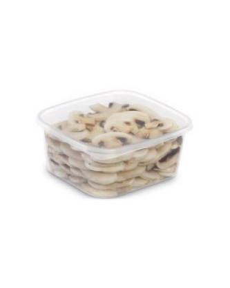 Boîte plastique transparente avec couvercle Prestipack 1050 ml - par 200