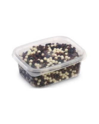 Boîte plastique transparente avec couvercle Prestipack 300 ml - par 600