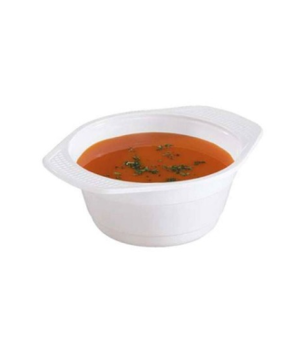 Bol micro-ondable 370 ml blanc - par 100