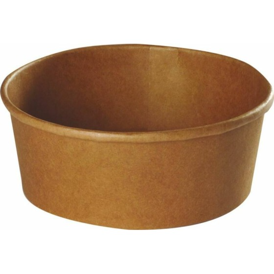 Bol salade rond kraft brun 1100 ml - par 50