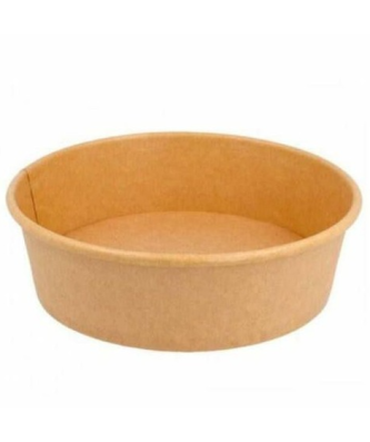 Bol salade rond kraft brun 500 ml - par 50