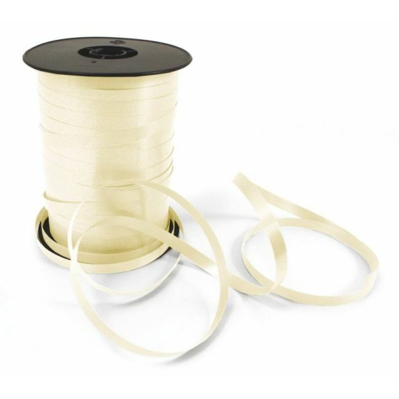 Bolduc brillant ivoire 7 mm x 500 m - à l'unité