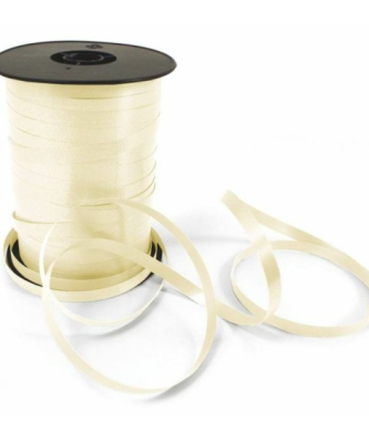 Bolduc brillant ivoire 7 mm x 500 m - à l'unité