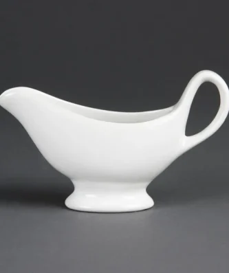 Saucières blanches Olympia 180ml (Lot de 6)