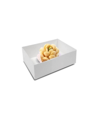 Caissette pâtissière blanche 14 x 10 x 5 cm - par 100