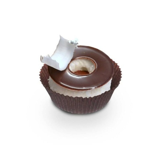 Caissette plissée brune 6 x 2,5 cm (n°1201) - par 1000