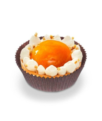 Caissette plissée brune 6,9 x 3 cm (n°1207) - par 1000