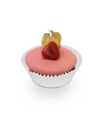 Caissette plissée ronde blanche 6,9 x 3 cm (n°1207) - par 1000