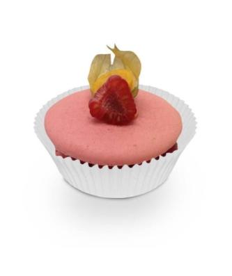 Caissette plissée ronde blanche 6,9 x 3 cm (n°1207) - par 1000