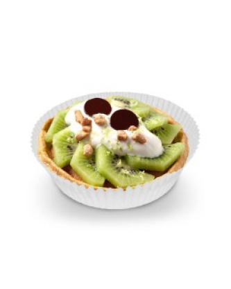 Caissette plissée ronde blanche 8,9 x 3 cm (n°1209) - par 1000