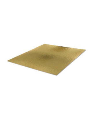 Carré carton or/noir 1100 g/m² 14 x 14 cm - par 50