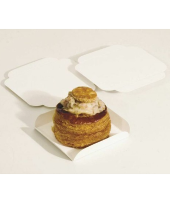 Carré rainé carton blanc 23 x 23 cm - par 250