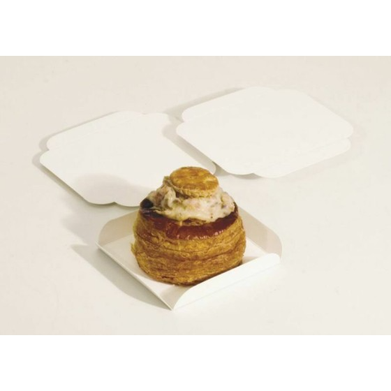 Carré rainé carton blanc 23 x 23 cm - par 250