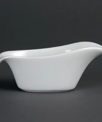 Saucières blanches 85ml Olympia (Lot de 6)