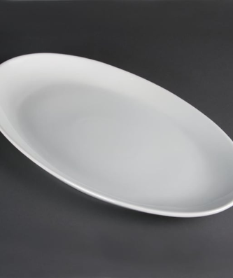 Assiette creuse ovale Olympia 500 x 290mm