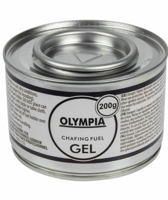 Gel combustible pour chauffe-plat Olympia 2h x 12