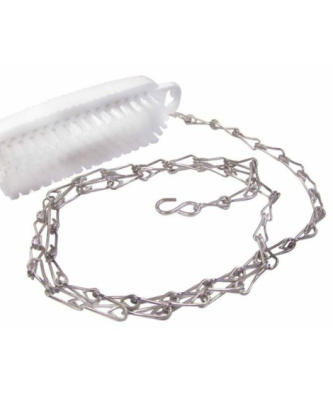 Chaine inox pour brosse à ongles - à l'unité