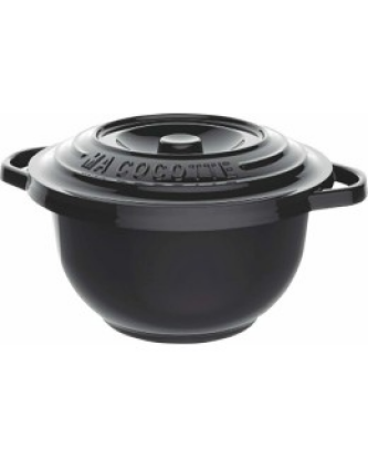 Cocotte plastique noire 550 ml - par 25