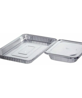Couvercle aluminium pour plat aluminium GN1/1 5350 ml - par 50