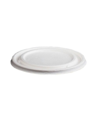 Couvercle bagasse pour pot à soupe bagasse 450 ml - par 50