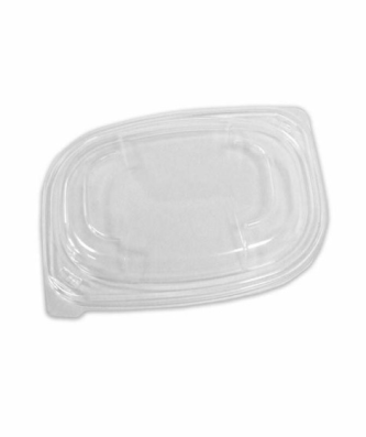 Couvercle plastique transparent pour barquette plastique noire Cookipack 400 et 600 ml - par 480