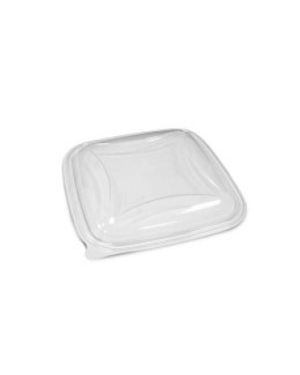 Couvercle plastique transparent pour boîte à salade plastique transparente Crudipack 500 ml - par 720