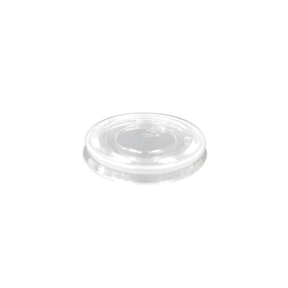 Couvercle plastique transparent pour pot à sauce Delipack 30 ml - par 5000