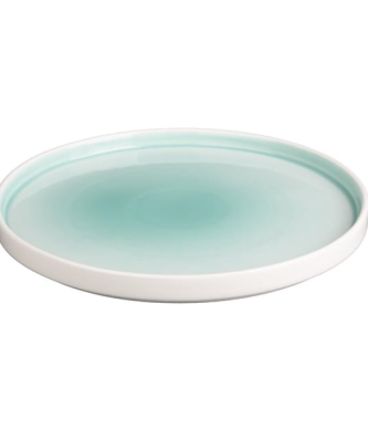 Assiettes Olympia Fondant vertes 270mm (lot de 4)