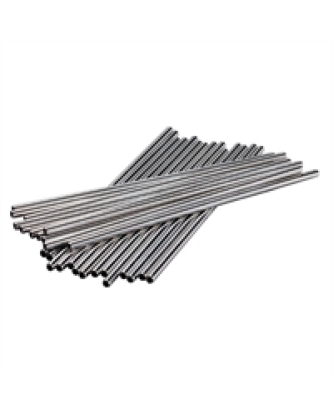 Pailles en inox Beaumont 215mm (lot de 25)