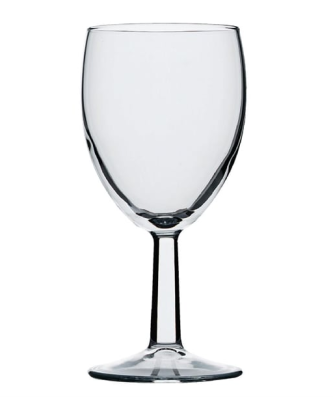 Verres à pied Utopia Saxon 250 ml marqués CE à 175 ml (lot de 48)