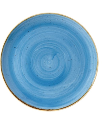 Assiettes rondes Churchill Stonecast Cornflower Blue 288mm (Lot de 12)