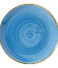 Assiettes rondes Churchill Stonecast Cornflower Blue 165mm (Lot de 12)