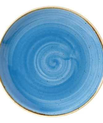Assiettes rondes Churchill Stonecast Cornflower Blue 165mm (Lot de 12)